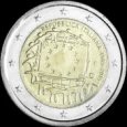 *2 Euro Taliansko 2015, Vlajka EÚ *2 Euro Taliansko 2015, Vlajka EÚ