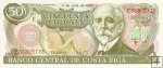 *50 Colones Kostarika 1992-3, P257 UNC