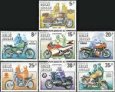 Známky Guinea Bissau 1985 Motocykle, nerazítkovaná séria