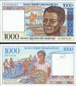 *1000 Francs=200 Ariary Madagaskar 1994-2004 P76 UNC