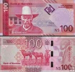 *100 Dolárov Namíbia 2025, P23 UNC