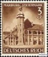 *Známka Nemecká ríša 1941 Marburg, nerazítkovaná NH *Známka Nemecká ríša 1941 Marburg, nerazítkovaná NH