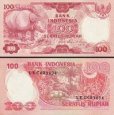 *100 Rupií Indonézia 1977, P116 UNC