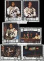 *Známky Ras Al Khaimah 1972 Apollo 17, razítkovaná séria