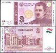*3 Somoni Tadžikistan 2010, P20 UNC *3 Somoni Tadžikistan 2010, P20 UNC