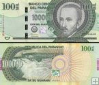 *100 000 Guaranies Paraguaj 2015, P240a UNC