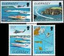 *Známky Guernsey 1988 Motorové člny séria MNH