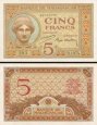 *5 Frankov Madagaskar 1937, P35 UNC *5 Frankov Madagaskar 1937, P35 UNC