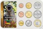 Sada 9 ks mincí Mozambik 1 Centavos - 10 Meticais 2006-2012