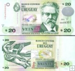 *20 Pesos Uruguayos Uruguay 2011, P86b UNC