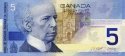 *5 Dolárov Kanada 2001-5, P101 UNC