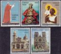 Známky Vatikán 1970 Pápežove cesty, nerazítkovaná séria