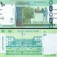 *10 Libier Sudán 2017, P73c UNC *10 Libier Sudán 2017, P73c UNC