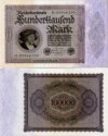 *100 000 Mariek Nemecko 1923, P83a UNC *100 000 Mariek Nemecko 1923, P83a UNC
