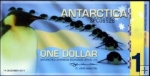 *1 Dolár Antarktída 14.12.2011, polymer