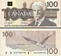 *100 Dolárov Kanada 1988 P99 UNC