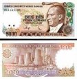 *5000 tureckých lír Turecko 1970-92, P198 UNC *5000 tureckých lír Turecko 1970-92, P198 UNC