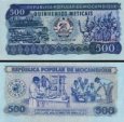 *500 Meticias Mozambik 1983-86, P131 UNC