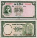 *10 Yuan Čína 1937, P81 UNC