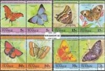 *Známky Tuvalu Vaitipu Motýle, nerazítkovaná séria