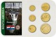 Sada 6 ks mincí Paraguaj 1-500 Guaranies 1992-98 blister Sada 6 ks mincí Paraguaj 1-500 Guaranies 1992-98 blister