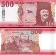 *500 Forintov Maďarsko 2018-2025, P202 UNC Ferenc Rákoczi *500 Forintov Maďarsko 2018-2025, P202 UNC Ferenc Rákoczi