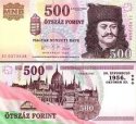 *500 forintů Maďarsko 2006, P194 UNC
