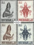 *Známky Vatikán 1963 Pavol VI, neraz. séria MNH