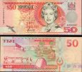 *50 fidžijských dolárov Fidži 1996, P100a UNC *50 fidžijských dolárov Fidži 1996, P100a UNC