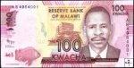 *100 Kwacha Malawi 2013, P59c UNC