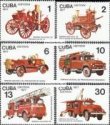 *Známky Kuba 1977 Hasičské autá neraz. séria MNH *Známky Kuba 1977 Hasičské autá neraz. séria MNH