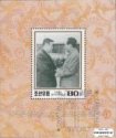 *Známky KĽDR 1995 Národný deň Mao, razítkovaný hárček