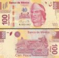 *100 Pesos Mexiko 2008-20, P124 UNC *100 Pesos Mexiko 2008-20, P124 UNC
