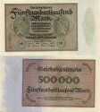 *500 000 Mariek Nemecko 1923, P87c UNC *500 000 Mariek Nemecko 1923, P87c UNC