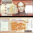 *20 000 Pesos Chile 2009-20 P165 UNC *20 000 Pesos Chile 2009-20 P165 UNC