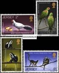 *Známky Jersey 1971 Divoké zvieratá séria MNH