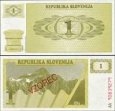 *1 slovinský toliar Slovinsko 1990, VZOREC P1s UNC *1 slovinský toliar Slovinsko 1990, VZOREC P1s UNC