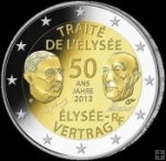 *2 Euro Francúzsko 2013, Elyzejská zmluva
