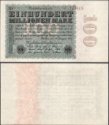 **100 Miliónov Mariek Nemecko 1923 **100 Miliónov Mariek Nemecko 1923