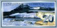 *20 Dolárov Antarktída 2001, specimen *20 Dolárov Antarktída 2001, specimen