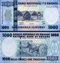 *1000 Frankov Rwanda 2004, P31 UNC