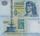 *1000 Forintov Maďarsko 2005, P195a UNC