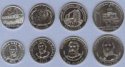 *Sada mincí Paraguaj 50-100-500-1000 Guaranies 2008-2012 UNC *Sada mincí Paraguaj 50-100-500-1000 Guaranies 2008-2012 UNC