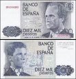 *10 000 pesiet Španielsko 1985 P161 UNC *10 000 pesiet Španielsko 1985 P161 UNC
