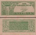 *1 Sen Indonézia 1945, P13 UNC *1 Sen Indonézia 1945, P13 UNC