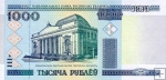 *1000 Rublei Bělorusko 2000, P28a UNC