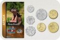 Sada 7 ks mincí Svazijsko - Eswatini 5 Cents - 5 Emalangeni 1996