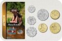 Sada 7 ks mincí Svazijsko - Eswatini 5 Cents - 5 Emalangeni 1996 Sada 7 ks mincí Svazijsko - Eswatini 5 Cents - 5 Emalangeni 1996
