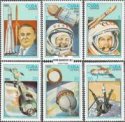Známky Kuba 1986 Deň kozmonautiky nerazítkovaná séria MNH