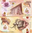 *20 Kina Papua Nová Guinea 2010, polymer UNC *20 Kina Papua Nová Guinea 2010, polymer UNC